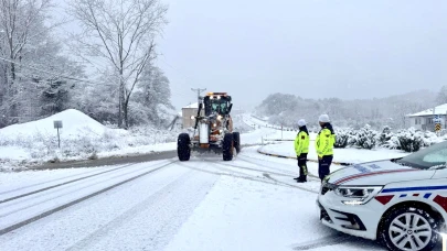 Malatya Genelinde Kuvvetli Kar Yağışı Hayatı Olumsuz Etkiledi