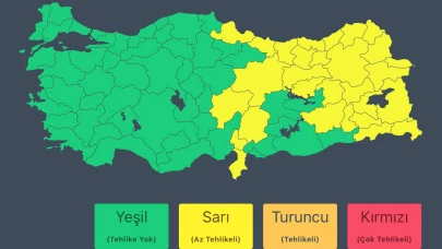 İçişleri Bakanlığı’ndan Kuvvetli Yağış, Kar Ve Fırtına Uyarısı