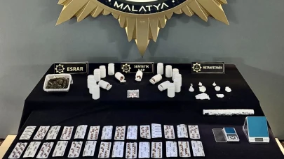 Malatya’da Narkotik Darbesi: 3 Aylık Takip Sonucu 13 Tutuklama