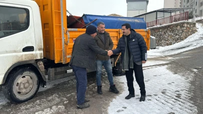 Başkan Taşkın Şafak Vakti Sahaya İndi: Battalgazi’de Kar Mesaisi