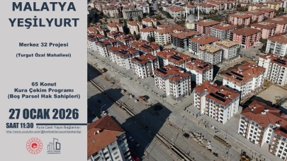 Malatya’da Kentsel Dönüşüm Heyecanı: 187 Konutun Kurası Bugün Çekiliyor