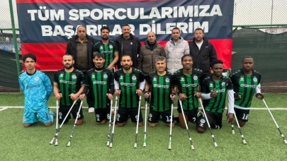 Malatya Bşb Ampute Futbol Takımı Deplasmanda Kazandı