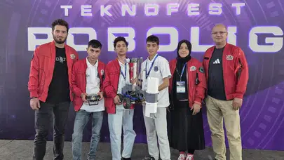 Pütürge Robotik Takımı TEKNOFEST'te Türkiye Dördüncüsü Oldu