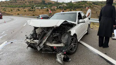 Akçadağ'da Yağışlı Hava Koşullarında Trafik Kazası: Bir Kişi Yaralandı
