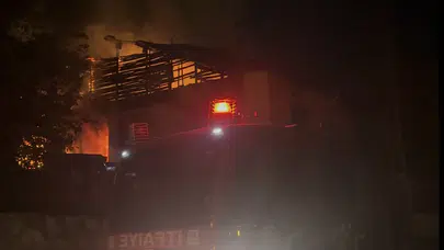 Battalgazi'de Metruk Evde İkinci Kez Yangın Çıktı