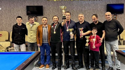 Malatya 3 Bant Bilardo Şampiyonası Sona Erdi: İşte Kazananlar