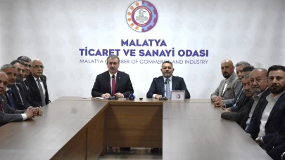 BBP Genel Başkanı Mustafa Destici’den Malatya TSO’ya Ziyaret