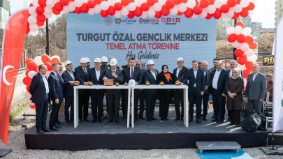 Turgut Özal Gençlik Merkezi'nin Temeli Atma Töreni Gerçekleştirildi