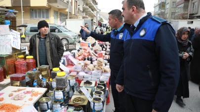 Battalgazi’de Pazar Denetimi: Zabıtadan Etiket ve Hijyen Kontrolü