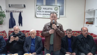 Malatya Keklik Sevenler Derneği'nden federasyona tepki.