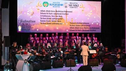 Malatya’da Ramazan Coşkusu: Tasavvuf Müziği Korosu’ndan İlahi Konseri