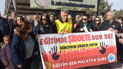 Eğitimde Şiddete Karşı Okul Güvenliği Çağrısı: Malatya'da Eylem