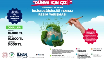Yeşilyurt’ta “Dünya İçin Çiz” Yarışması: Genç Ressamlar Çevre İçin Yarışıyor