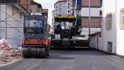 Battalgazi’de Asfalt Çalışması: Selçuklu Mahallesi Sıcak Asfalta Kavuştu
