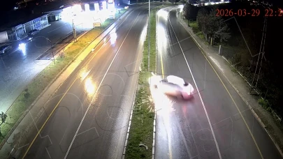 KGYS Görüntüleri Uyardı: Malatya’da Kazalar Zincirinde Sürücü Hataları