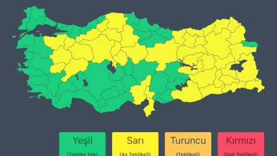 Meteoroloji’den Doğu ve Güneydoğu için turuncu alarm: Kuvvetli yağış ve kar geliyor
