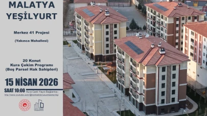 Malatya’da Bugün 108 Konutun Kurası Çekiliyor: İşte İlçe İlçe Kura Saatleri