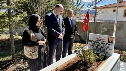 Doğanşehir'de Şehit Kemal Aktay İçin Vefa: Kaymakam Sungur Aileyi Yalnız Bırakmadı!