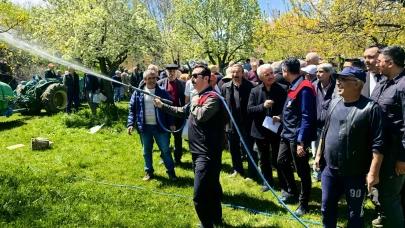 Hekimhan’da Sürdürülebilir Tarım: Üreticilere Sıvı Solucan Gübresi Dağıtıldı