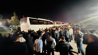 Malatya’dan İkinci Hac Kafilesi Kutsal Topraklara Dualarla Uğurlandı