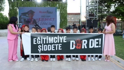 Malatya'da Anaokulu Yıl Sonunda Mezuniyet ve Farkındalık El Ele