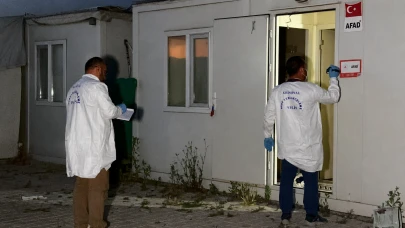 Yeşilyurt'ta Konteyner Kentte Yalnız Yaşayan Kişi Ölü Bulundu