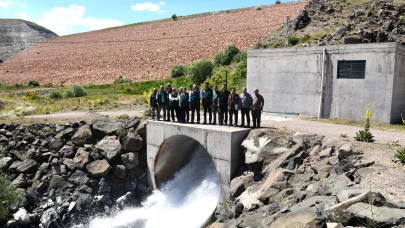 DSİ Bölge Müdürü Ömer Açıkgöz Malatya’daki Barajları İnceledi