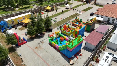 Doğanşehir’de Çocuk Festivali Coşkusu: Minikler Doyasıya Eğlendi
