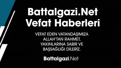 Malatya'da Bugün Vefat Edenler – 26 Haziran 2026 Defin Listesi