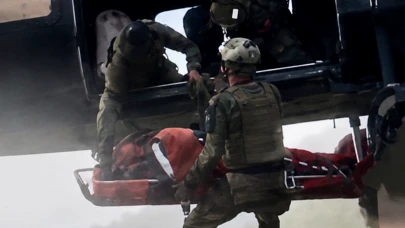 Yeşilyurt Kırsalında Mahsur Kalan Hasta Helikopterle Kurtarıldı