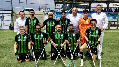 Malatya Ampute Futbol Takımı İlk 4'ü Garantiledi: Şanlıurfa'yı 3-1 Yıktı