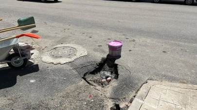Yüklenici Firma Tarafından Yapılan Yolda Çökme: Tepkiler Yükseliyor