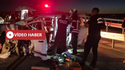 Kuzey Çevre Yolu'nda Feci Kaza: İki Araç Kafa Kafaya Çarpıştı!