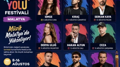 Kültür Yolu Festivali ile 9 Gün Boyunca Müzik ve Sanat Şöleni!