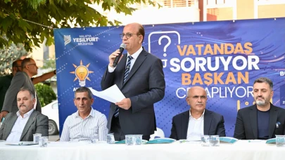 Yeşilyurt'ta Vatandaş Soruyor Başkan Cevaplıyor: Karakavak Mahallesi