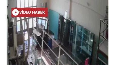 Malatya’daki Deprem Anı Güvenlik Kamerasında!