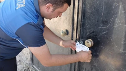 Ruhsatsız Kayısı Deposu Mühürlendi!