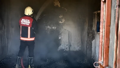 Doğanyol'da Meydana Gelen Yangın Felaketi Bir Canı Daha Aldı