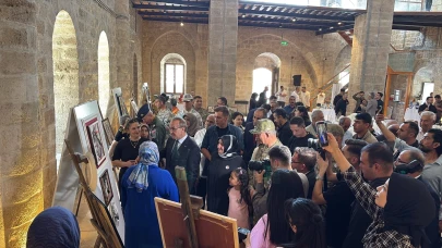 Şehit Yakınları ve Gazilerin "Kalbimdeki Sanat" Sergisi Ziyarete Açıldı!