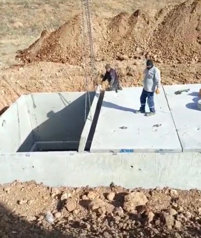 Yeniköy'de Yapılan Kapalı Fosseptik Sistemi Projesi Tamamlandı