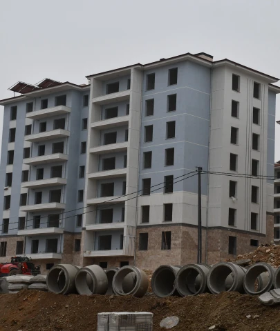 Taştepe 3. Etap TOKİ Konutları İnşaatı Hızla Devam Ediyor