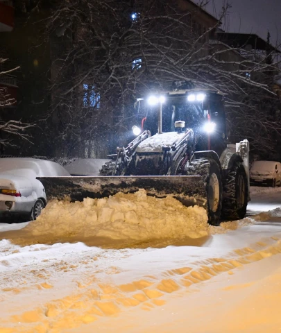 Battalgazi’de Kar Seferberliği: Başkan Taşkın Sahada, Yollar Açık