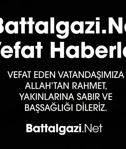 Malatya'da Bugün Vefat Edenler: 26 Şubat 2026 Defin Listesi