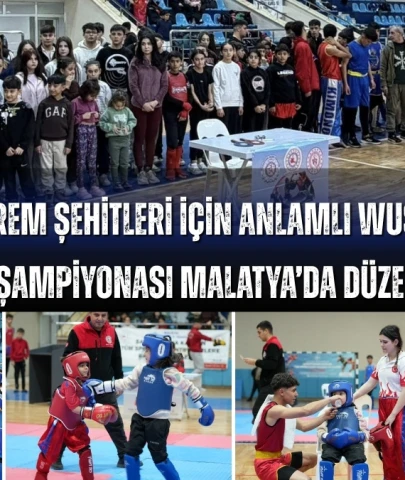6 Şubat Deprem Şehitleri Anısına Wushu Kung Fu Bölge Şampiyonası