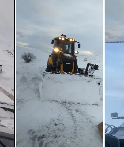 Darende’de Kar Esareti: Yollar Kapandı, Eğitime Ara Verildi