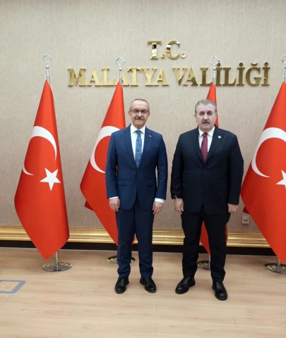 Genel Başkan Mustafa Destici Malatya’da: Vali Yavuz’u Ziyaret Etti