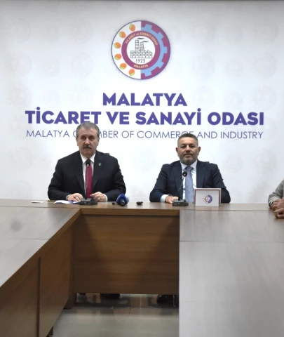 BBP Genel Başkanı Mustafa Destici’den Malatya TSO’ya Ziyaret