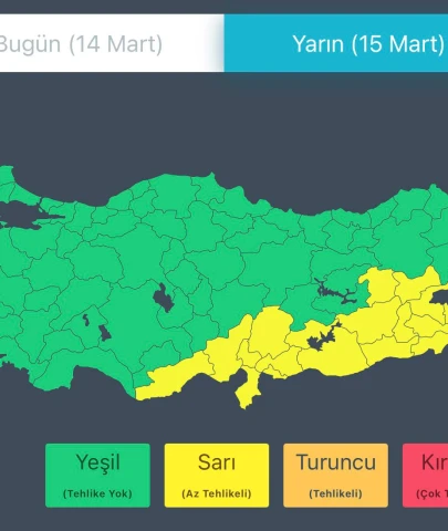 Meteoroloji’den Malatya ve bölge illere kritik uyarı: Kuvvetli yağış ve fırtına geliyor!