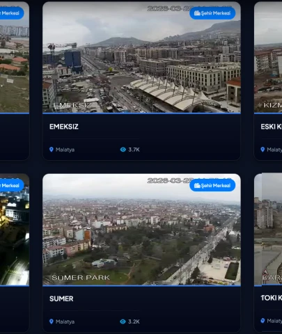 Malatya’yı 7/24 izleme imkânı: seyret.malatya.bel.tr platformu hizmete açıldı!