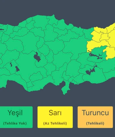 Meteoroloji Uyardı: Doğu’da Kuvvetli Yağış Fırtına Ve Çığ Riski Alarmı